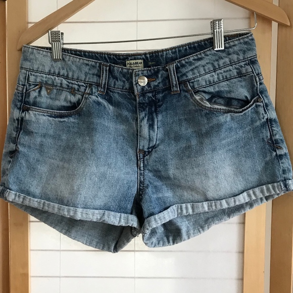 pull and bear jeans shorts